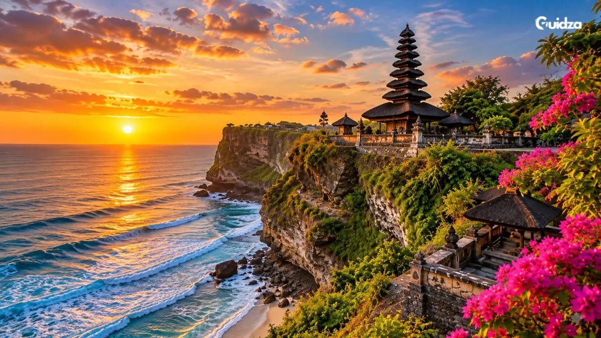 Watch sunset at Uluwatu Temple